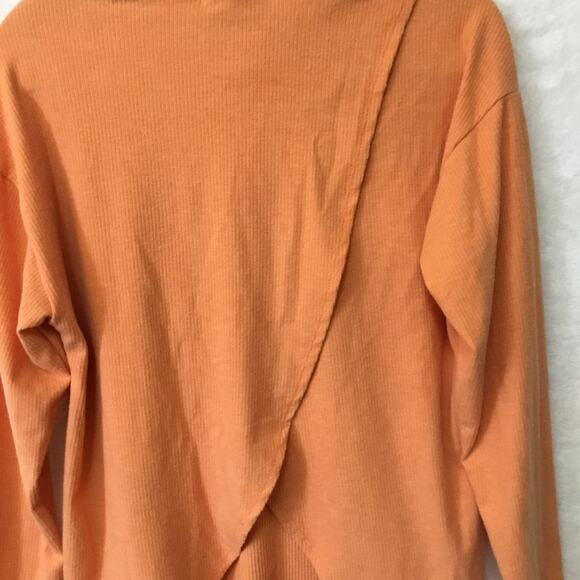 Anthropologie Orange Trina Tulip-Back Top - Picture 11 of 16